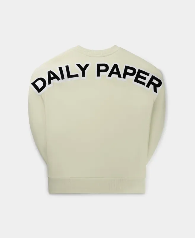 Frost White Ragla Sweater sold by Daily Paper