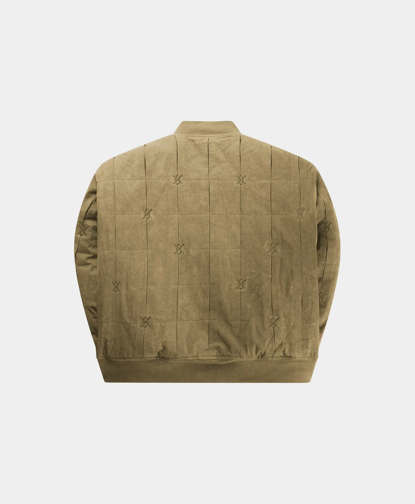 Dark Beige Rasal Bomber Jacket sold by Daily Paper product image thumbnail 2