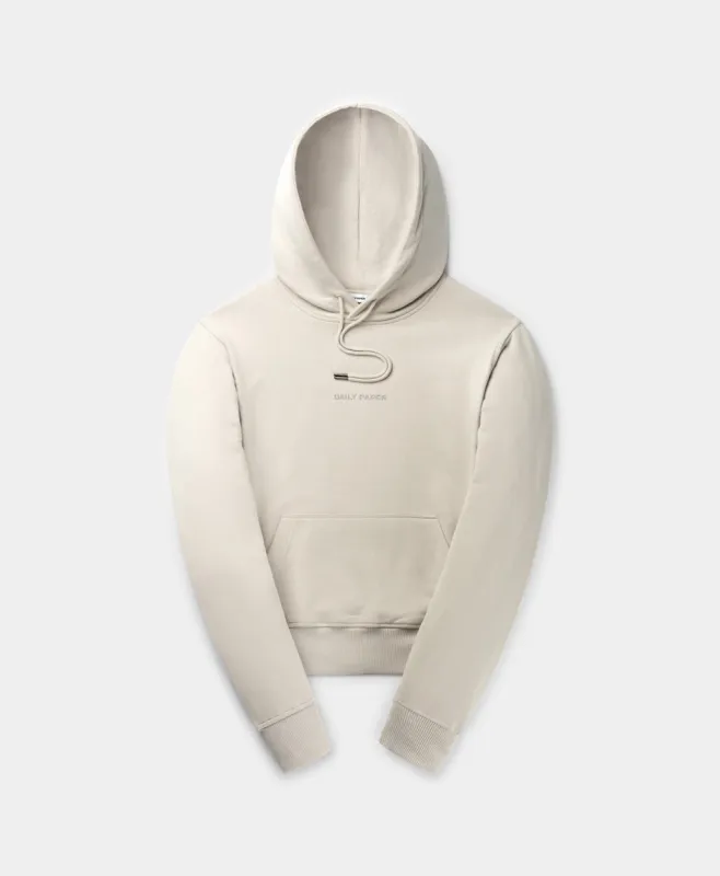 Moonstruck Grey Logotype Hoodie sold by Daily Paper