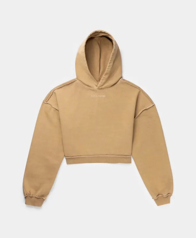 Taffy Beige Hodierna Hoody sold by Daily Paper