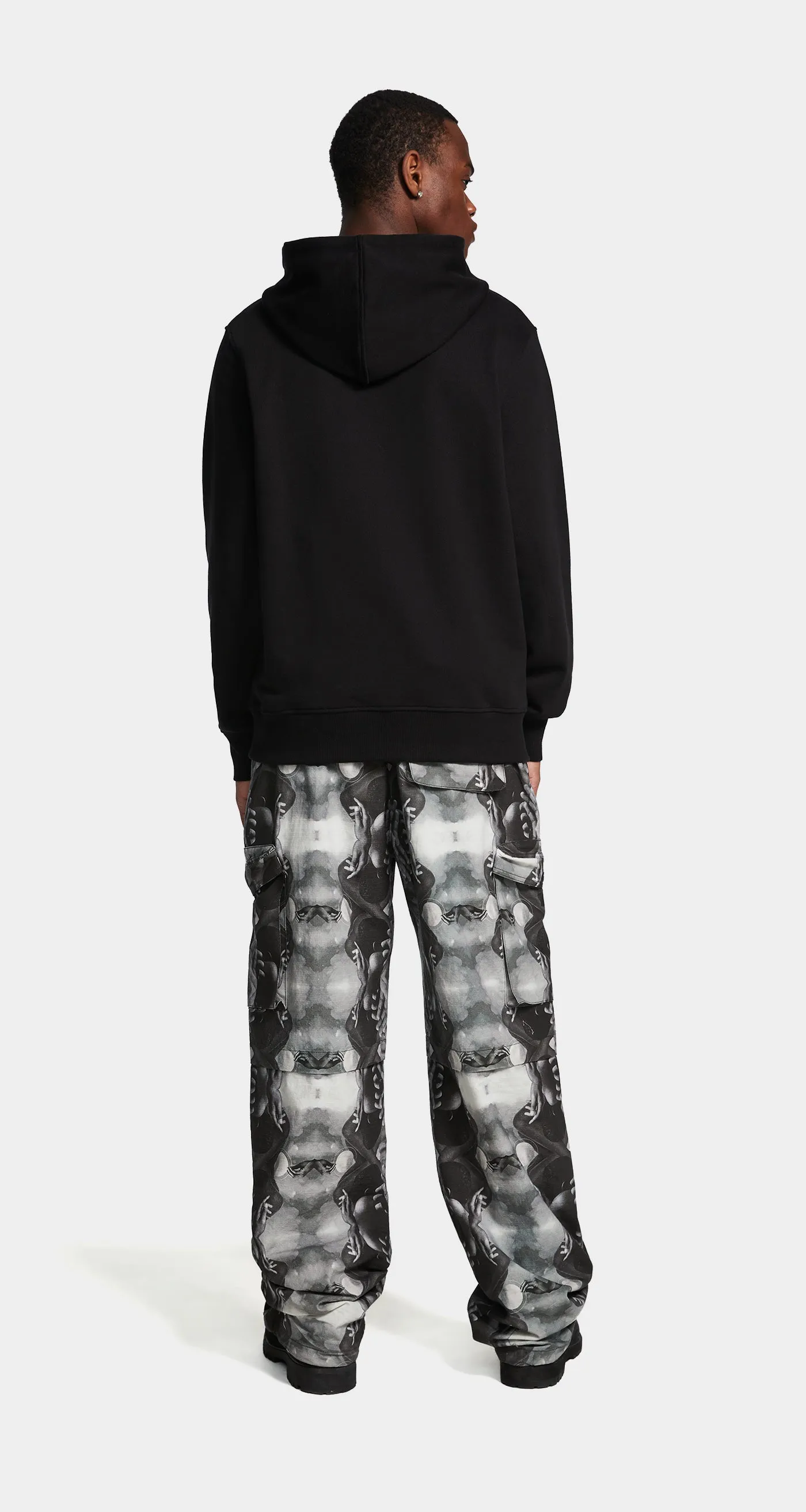 Black Unified Type Hoodie sold by Daily Paper product image thumbnail 4