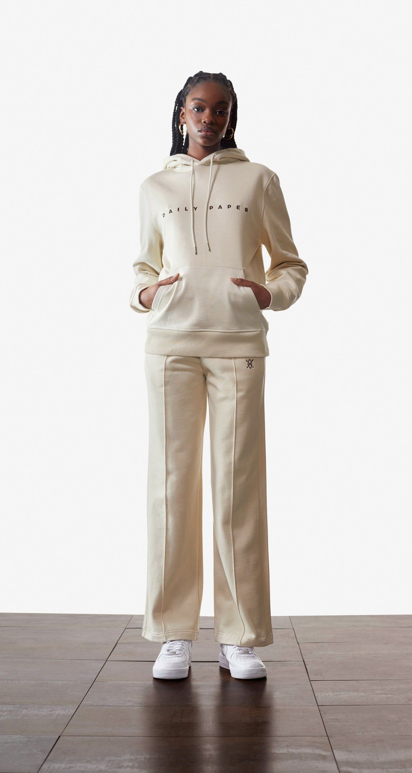 Overcast Beige Eneva Sweatpants sold by Daily Paper product image thumbnail 3