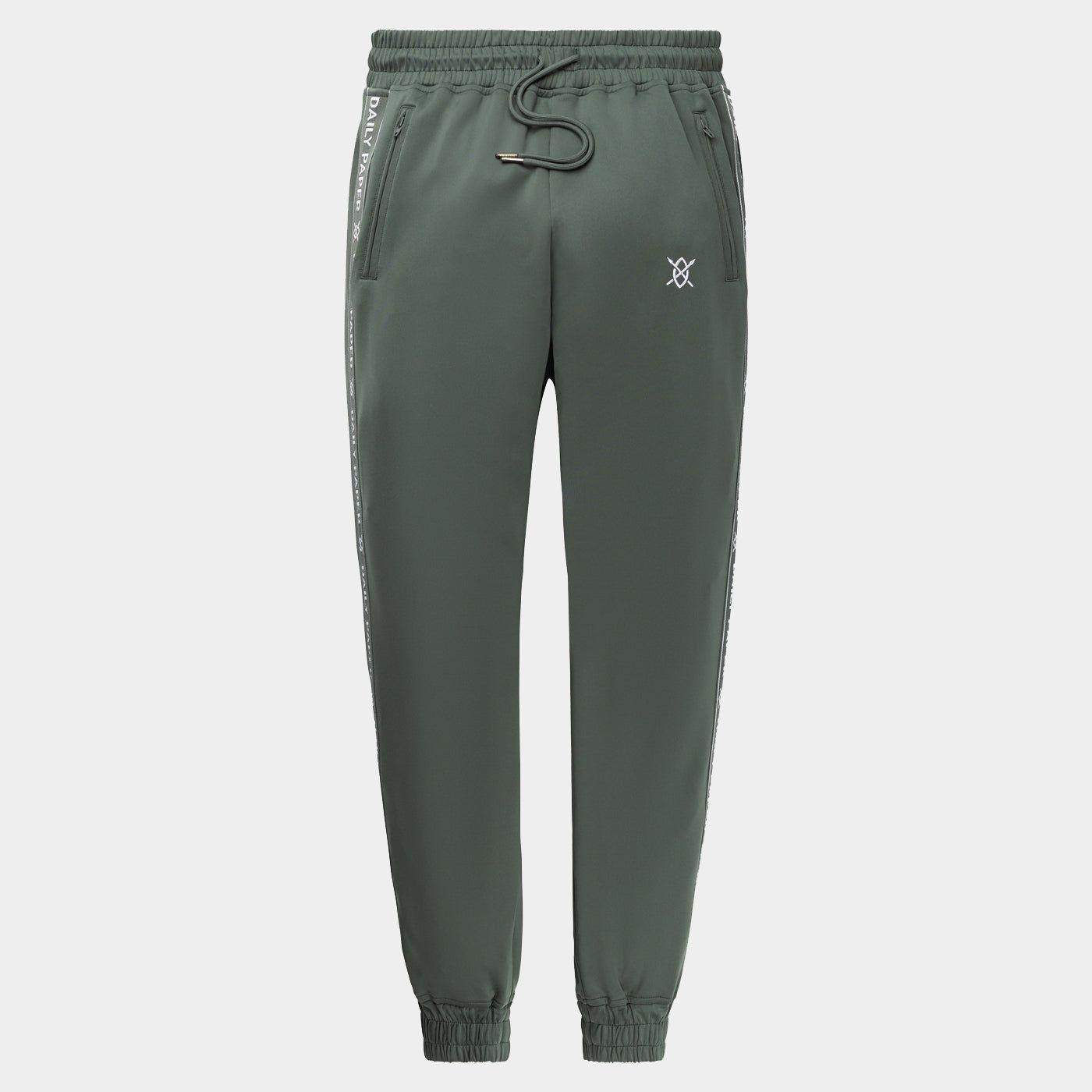 Chic Green Tonal Etape Logo Trackpants sold by Daily Paper product image thumbnail 5