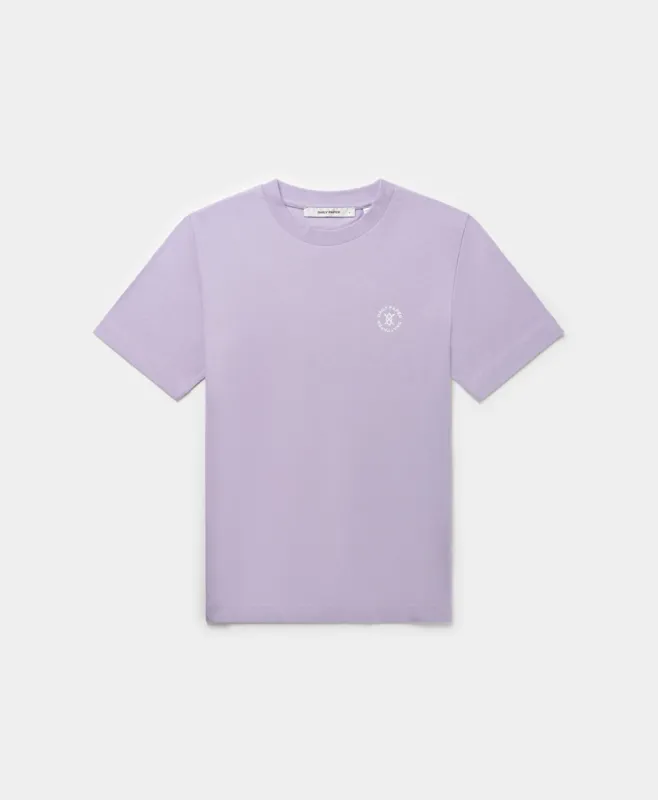 Purple Rose Esy Circle T-Shirt sold by Daily Paper