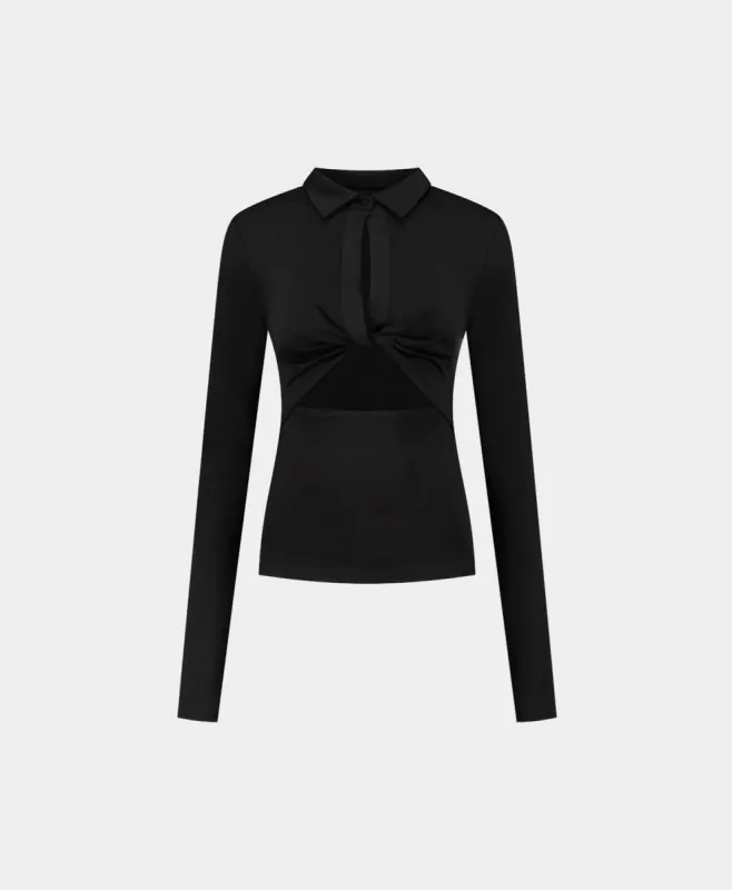 Black Tanae Top sold by Daily Paper