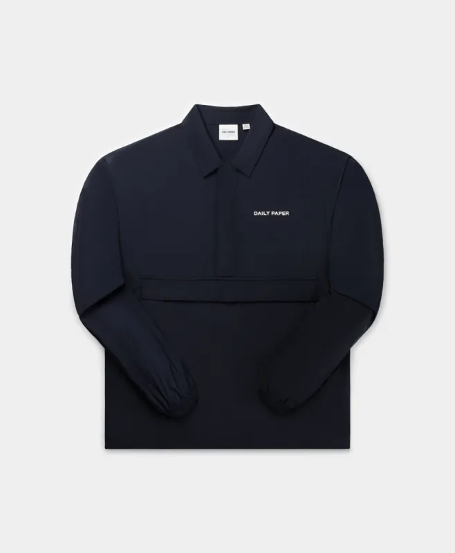 Deep Navy Yaro Relaxed Anorak sold by Daily Paper