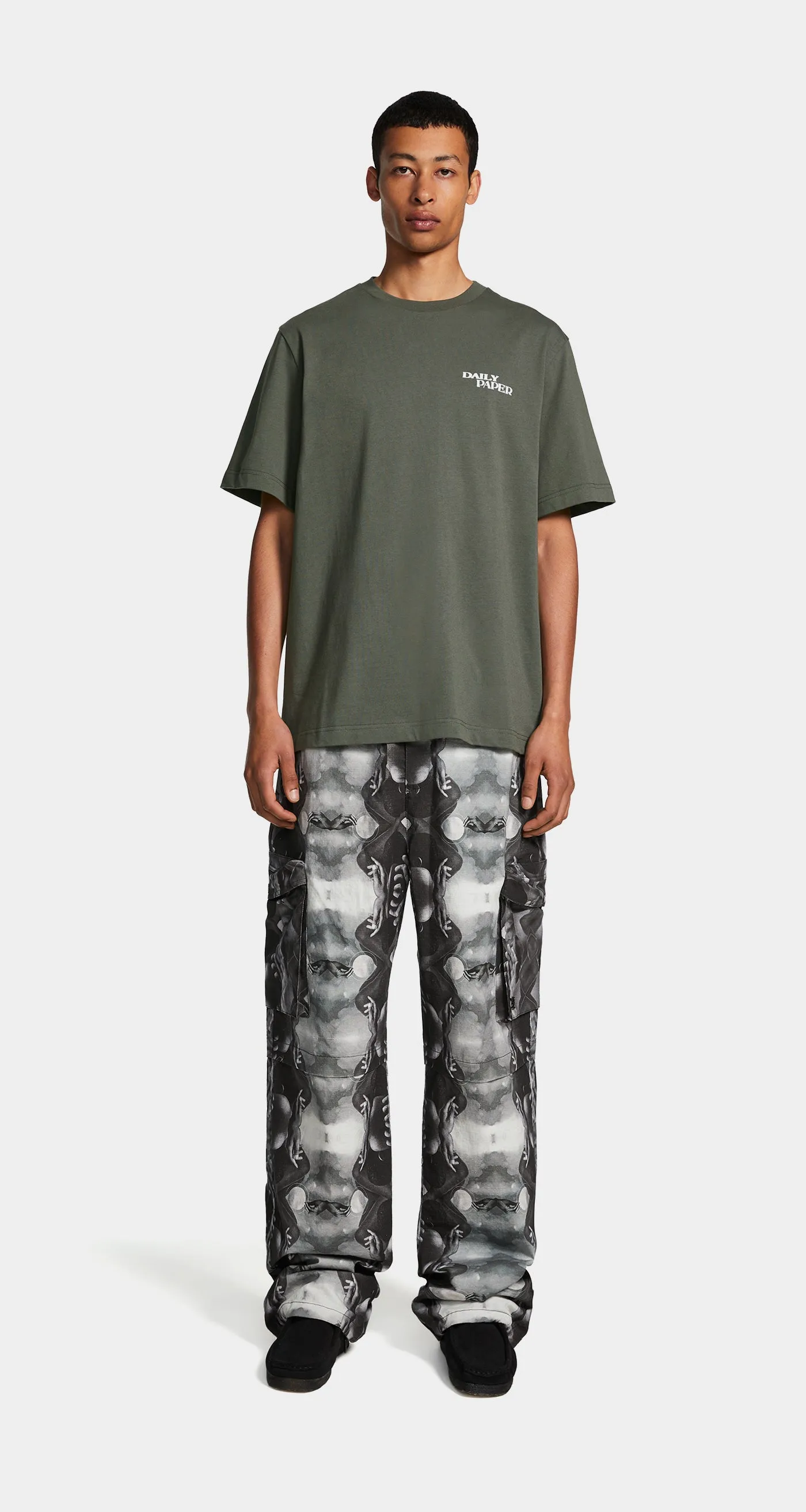 Chimera Green Hand In Hand T-Shirt sold by Daily Paper product image thumbnail 3