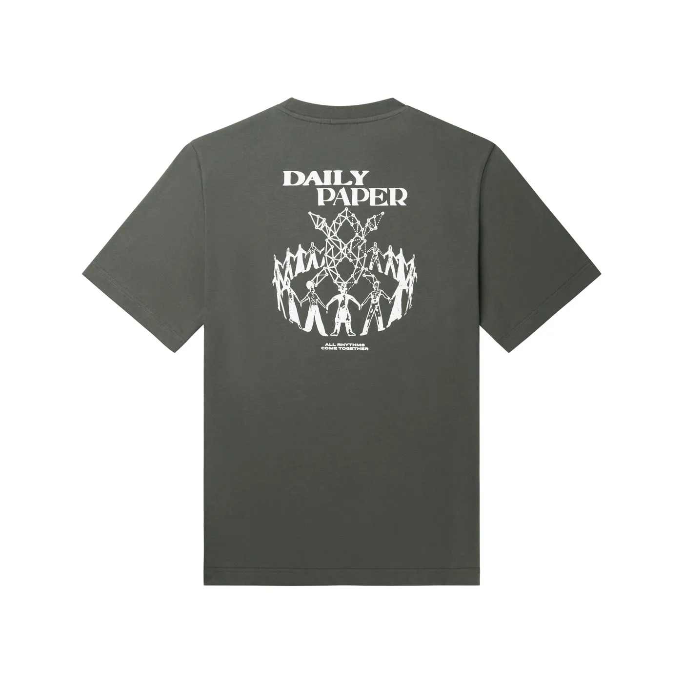 Chimera Green Hand In Hand T-Shirt sold by Daily Paper product image thumbnail 5