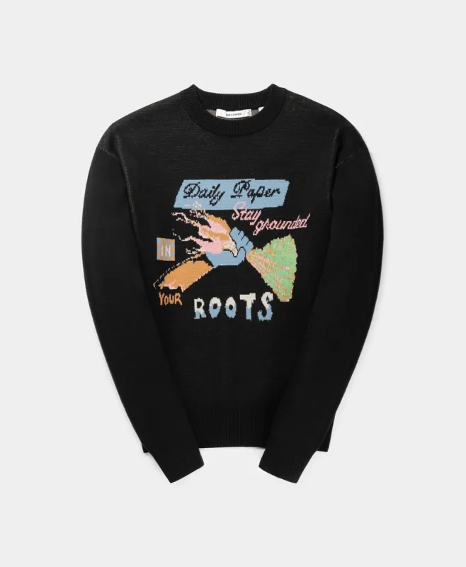 Black Hozy Sweater sold by Daily Paper
