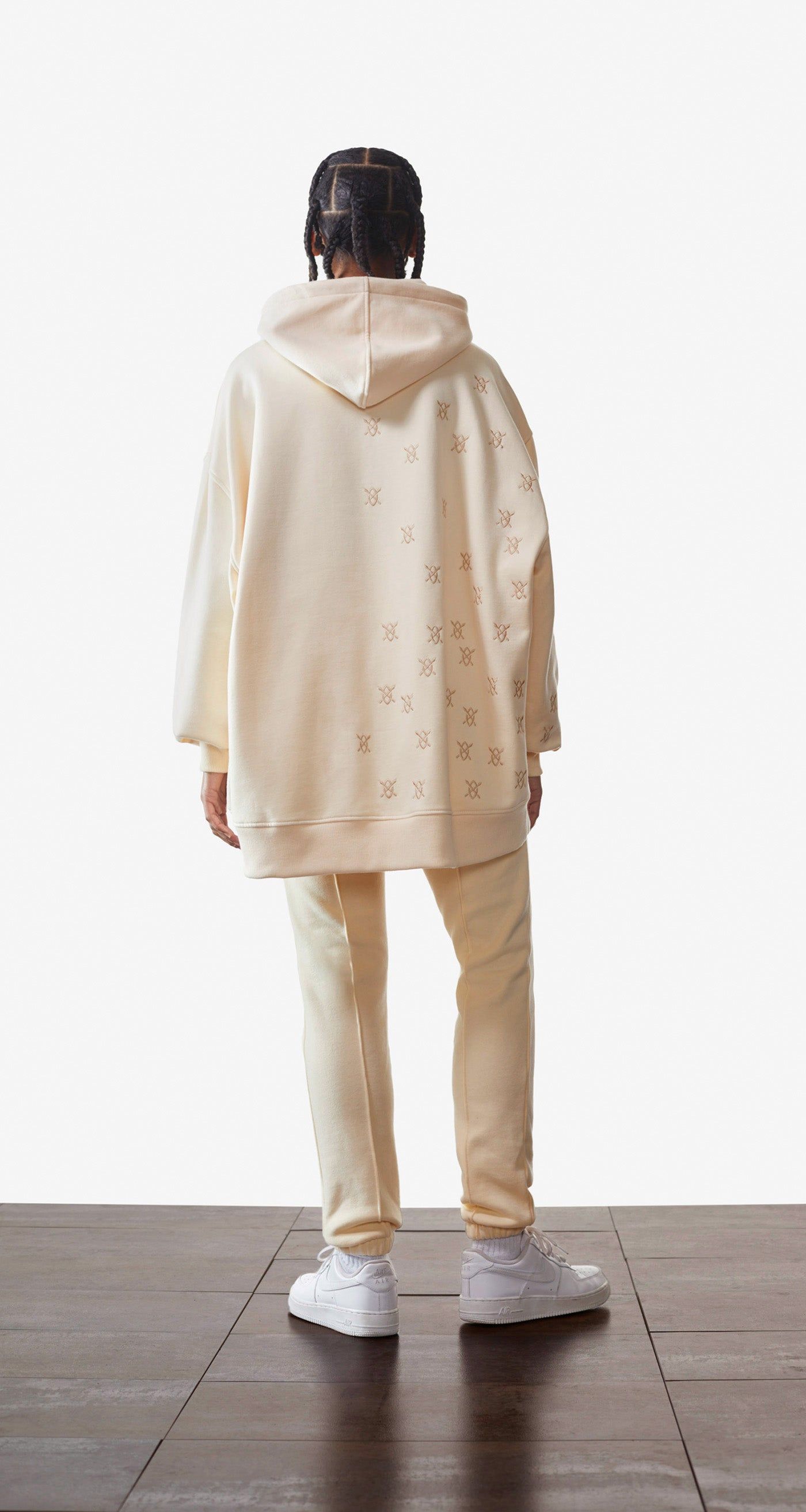 Shortbread Cream Nulandi Hoody sold by Daily Paper product image thumbnail 5