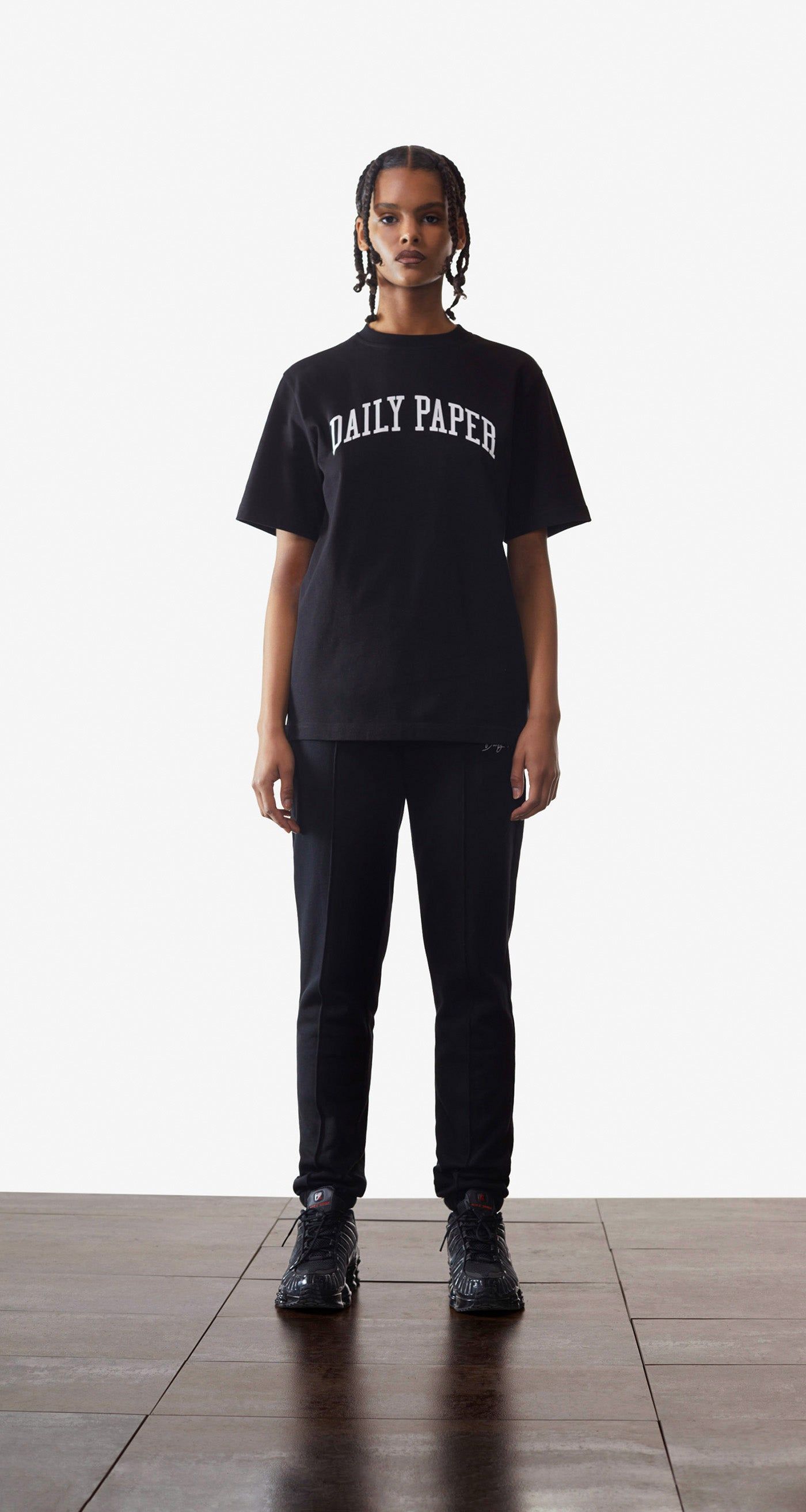Black Ety Script Jog Pants sold by Daily Paper product image thumbnail 3