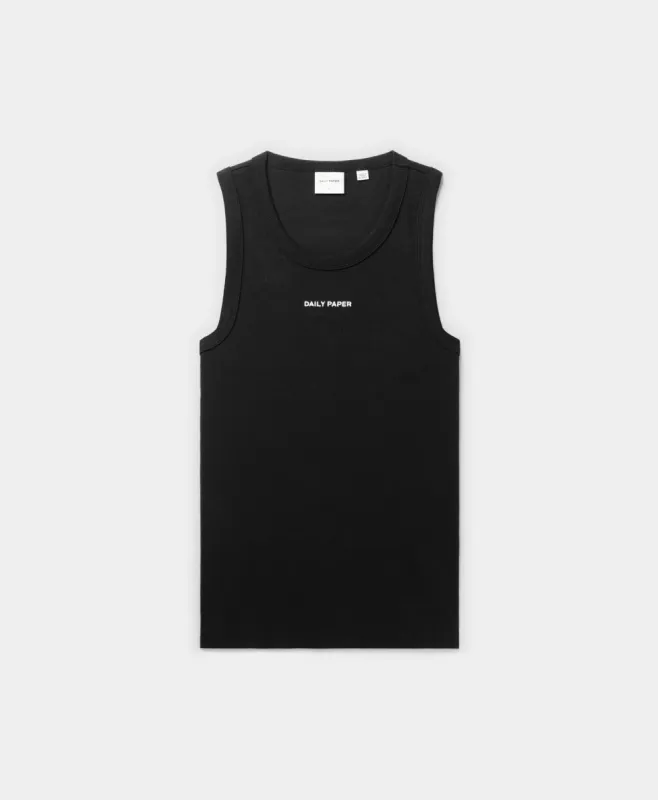 Black Logotype Tank Top sold by Daily Paper