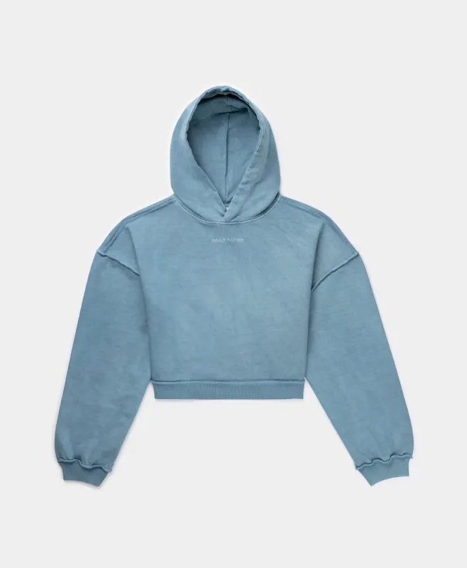 Teal Blue Hodierna Hoody sold by Daily Paper
