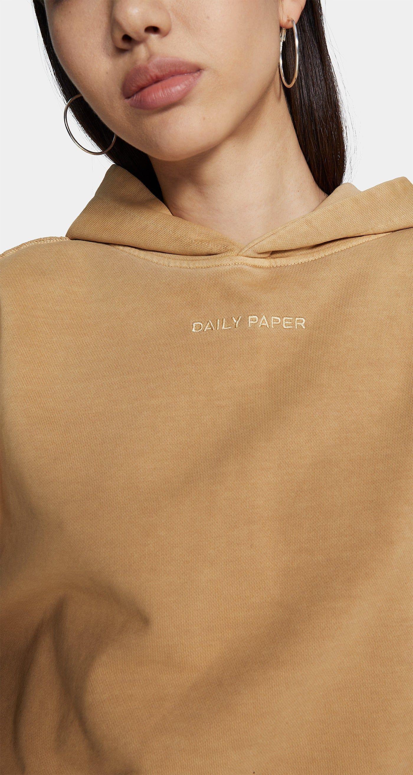 Taffy Beige Hodierna Hoody sold by Daily Paper product image thumbnail 5