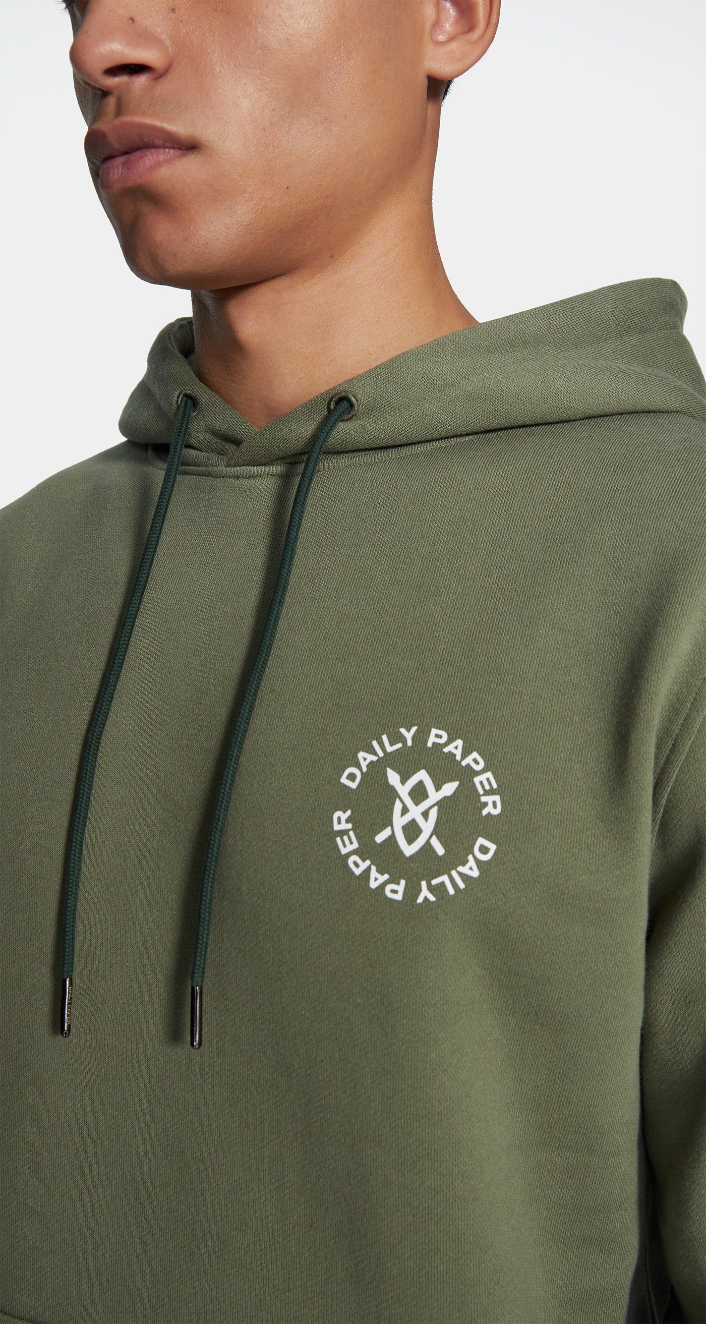 Clover Green Circle Hoody sold by Daily Paper product image thumbnail 5