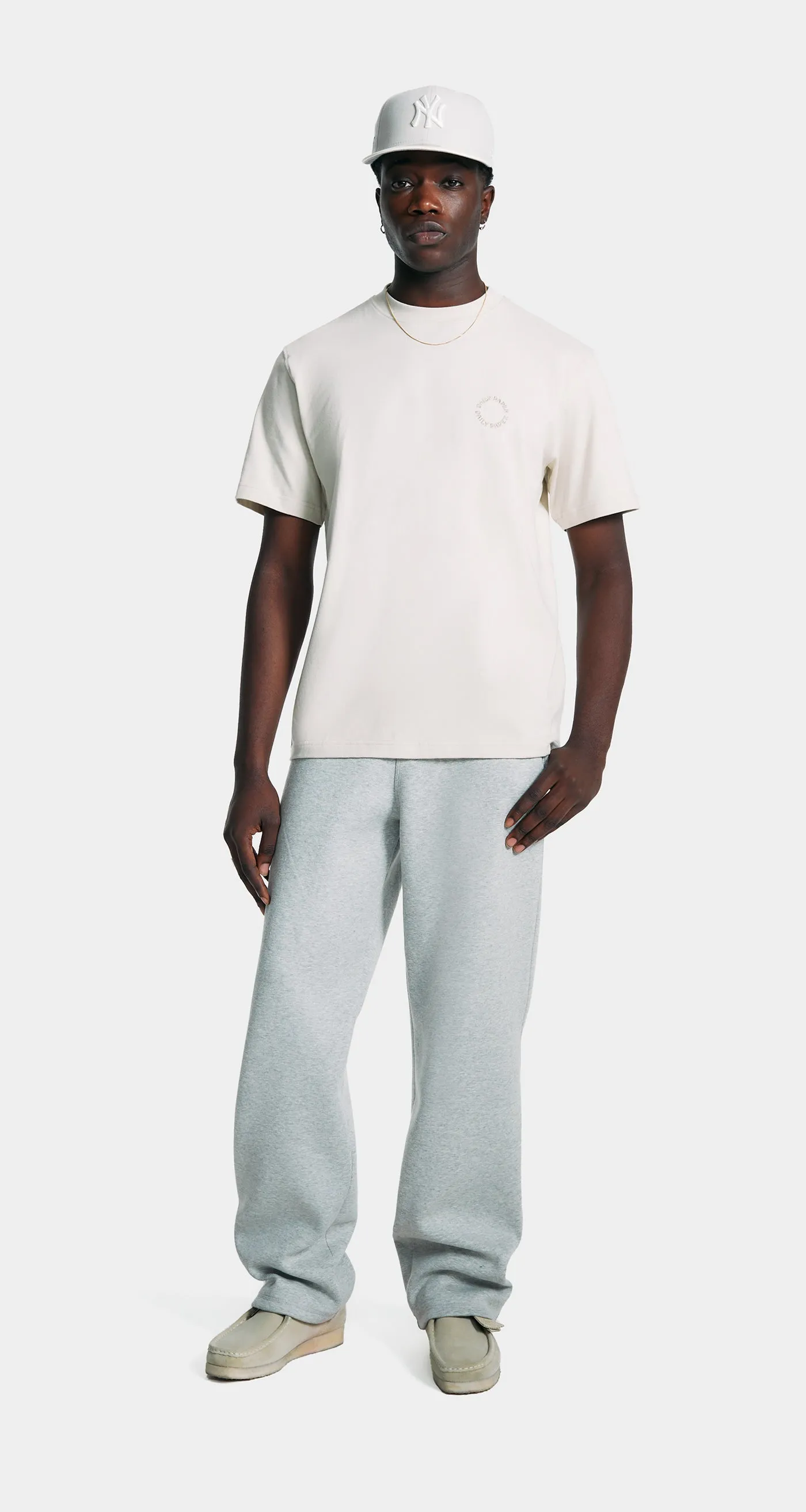 Pelican Beige Orbit T-Shirt sold by Daily Paper product image thumbnail 3