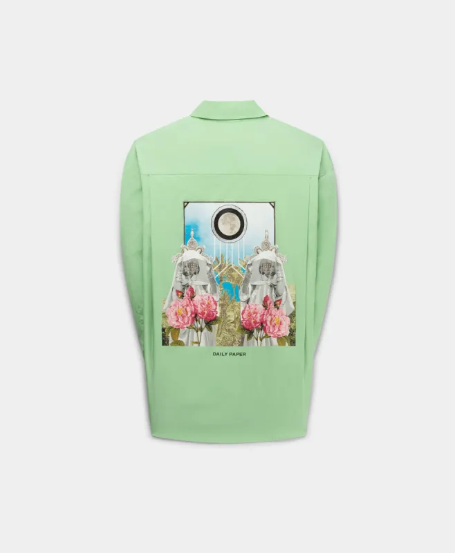 Absinth Green Portia Shirt sold by Daily Paper