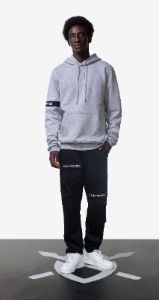 Light Grey Captain Hoody sold by Daily Paper