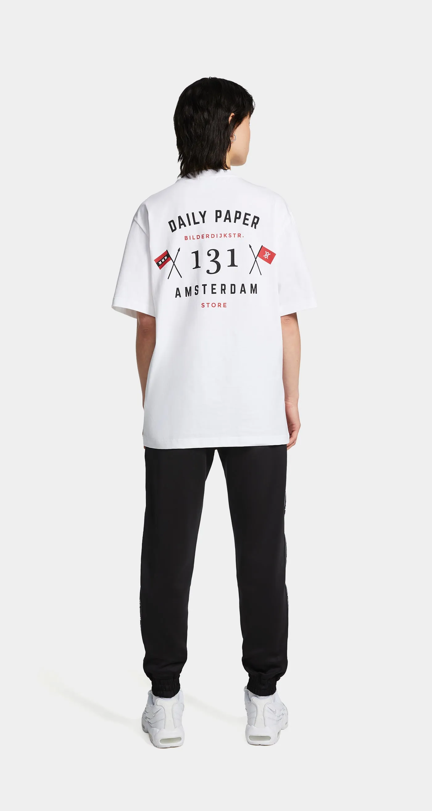 Apparel Daily Paper Store Tee HOT Mens Clothing Daily Paper Zwart