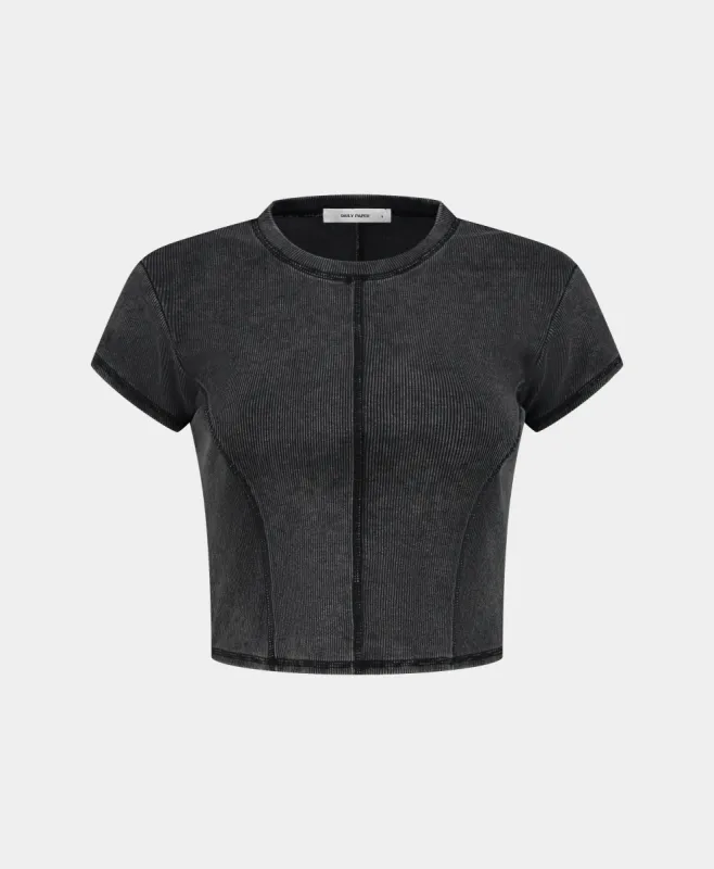 Black Nalia T-shirt sold by Daily Paper