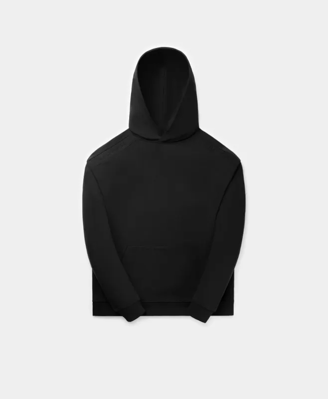 Black Juma Oversized Hoodie made by Daily Paper