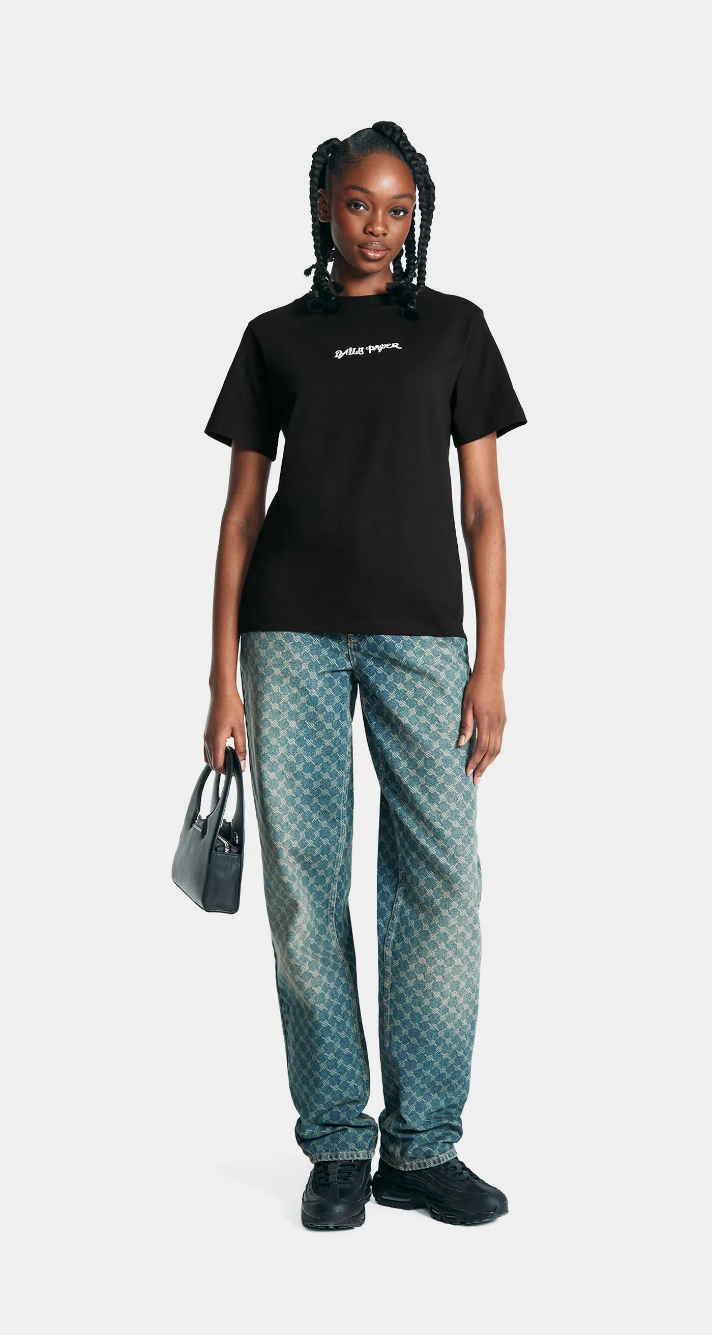 Black Diverse Logo T-Shirt sold by Daily Paper product image thumbnail 4