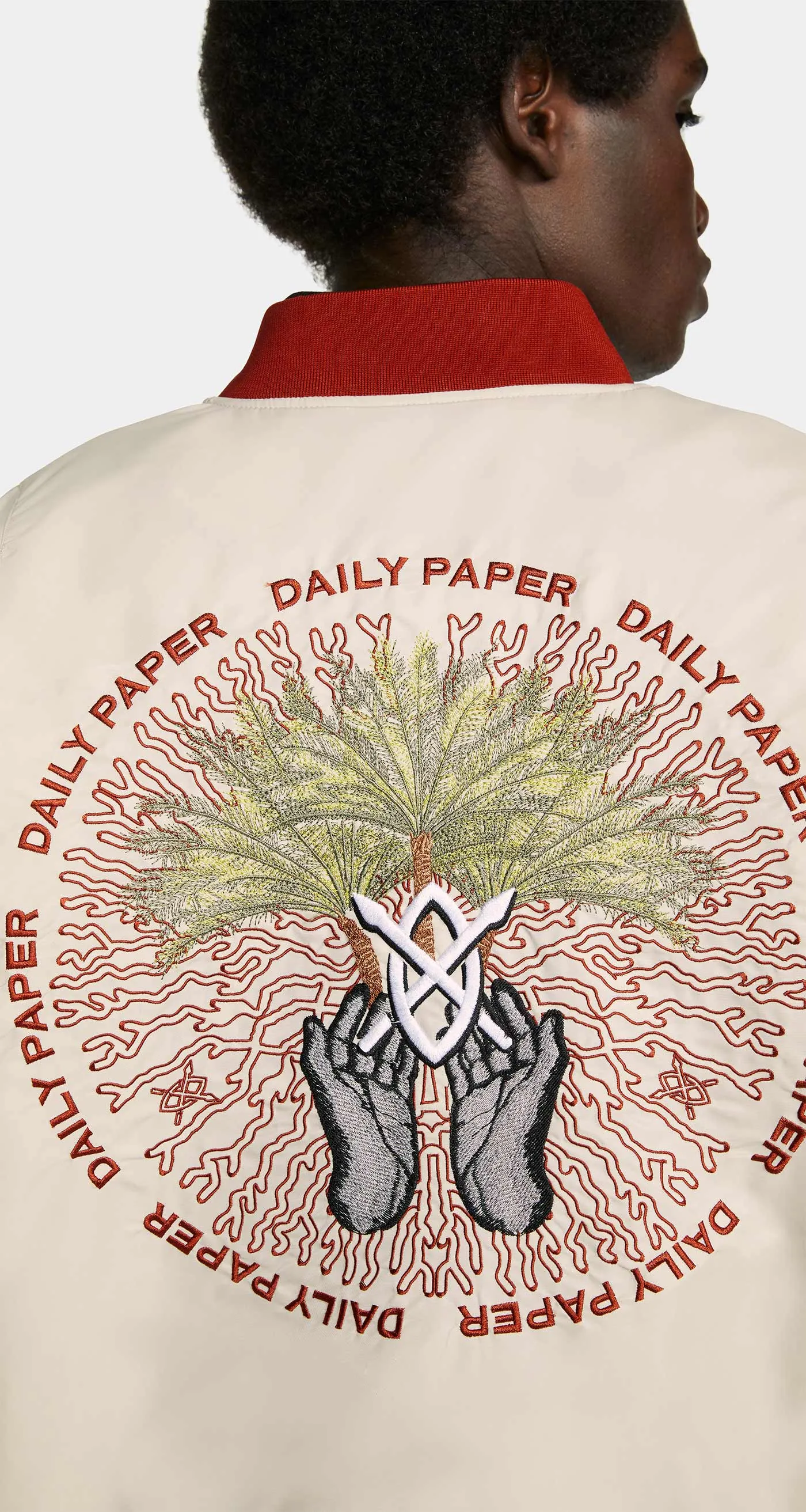 White Sand Perdo Jacket sold by Daily Paper product image thumbnail 5