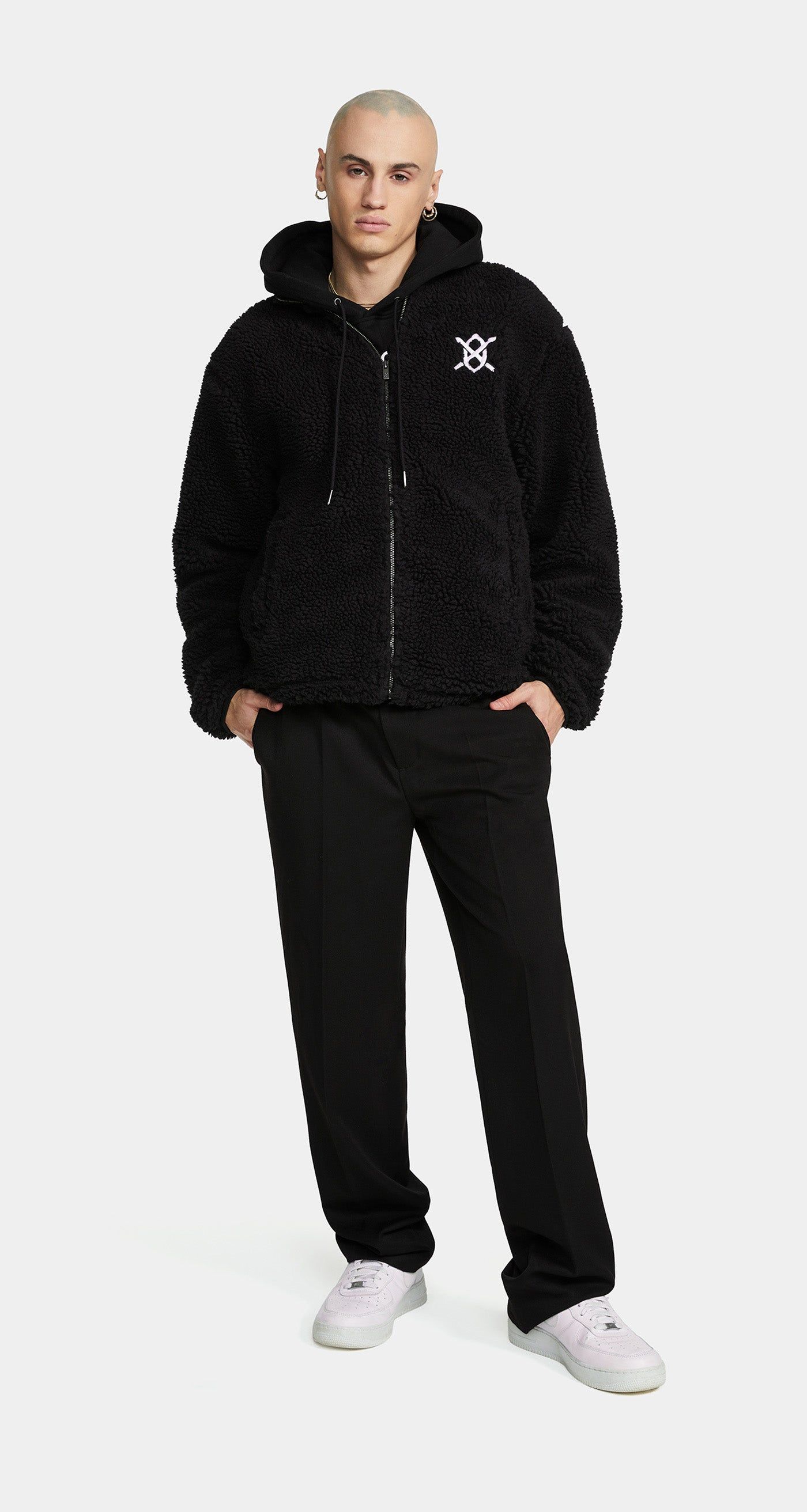 Black Raynard Jacket sold by Daily Paper product image thumbnail 5