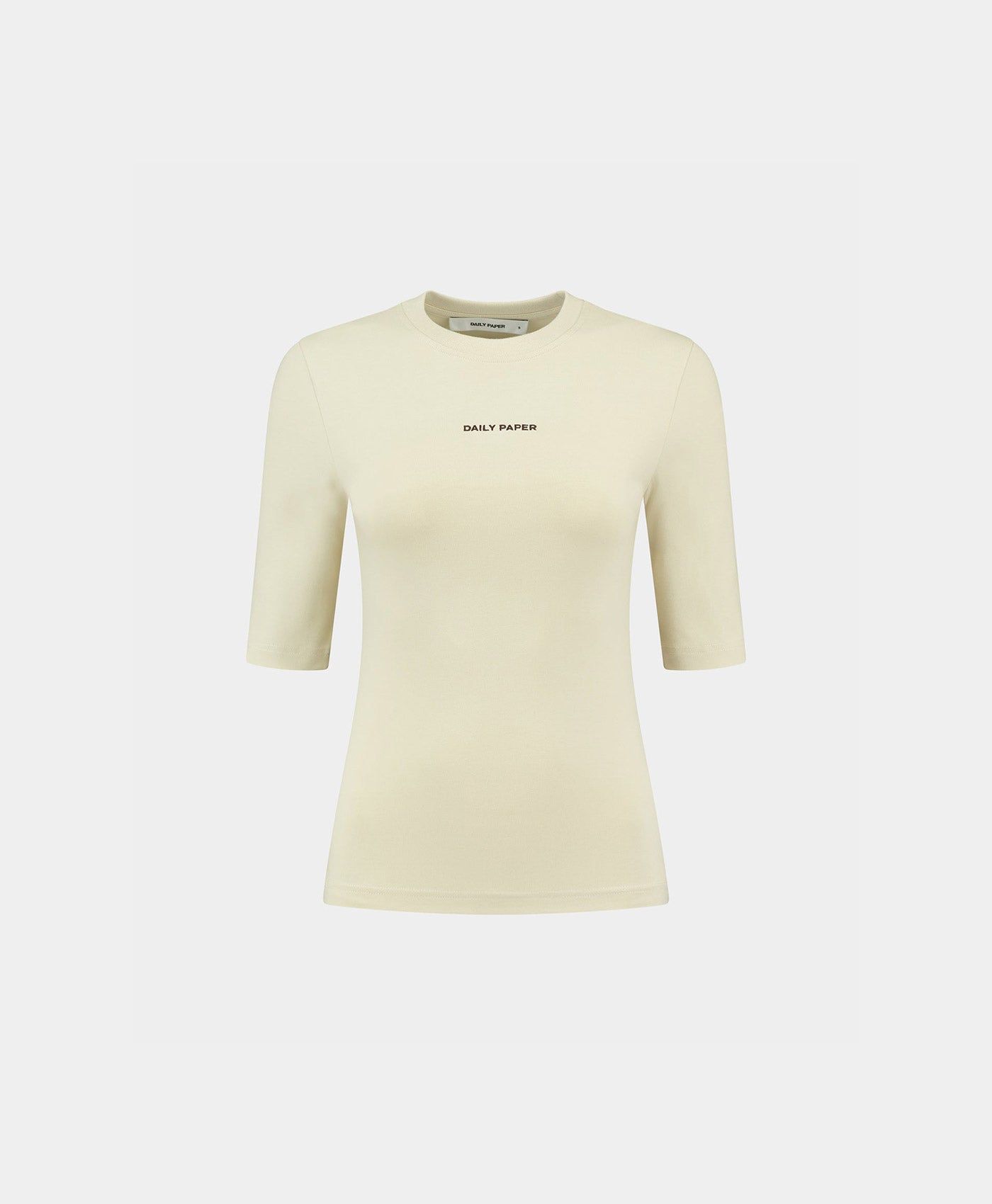 Overcast Beige Ehalf T-Shirt sold by Daily Paper