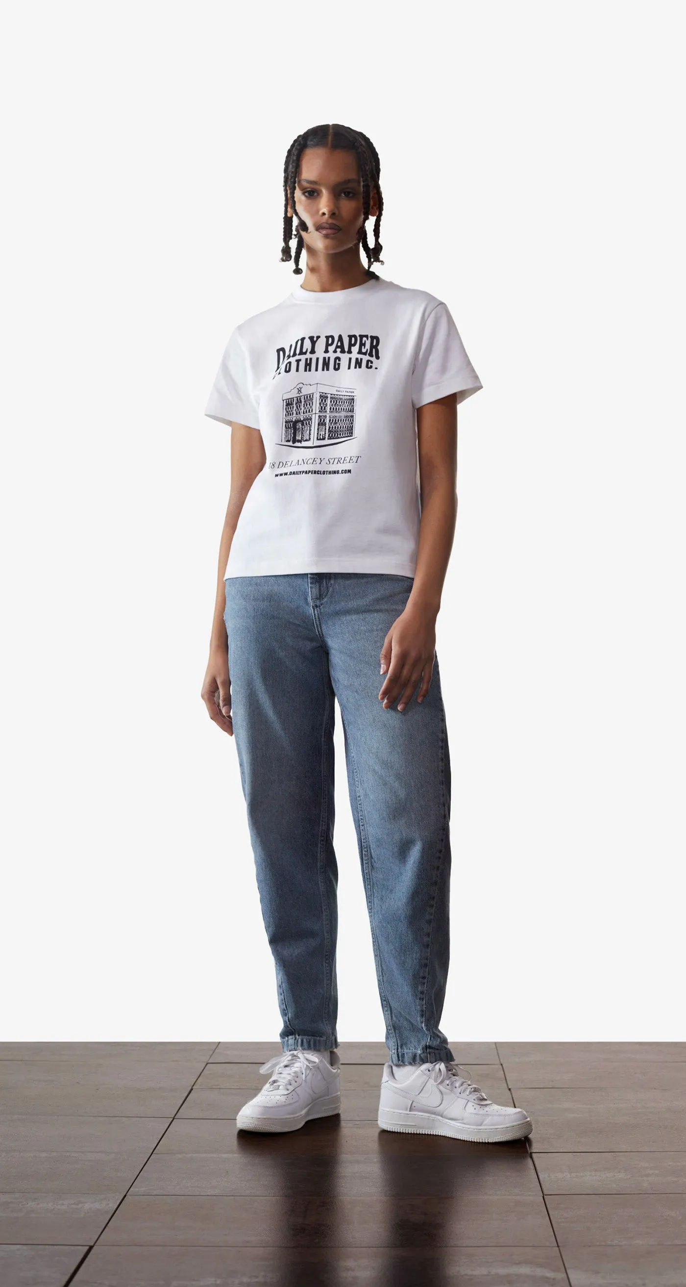 White Namono T-Shirt sold by Daily Paper product image thumbnail 3