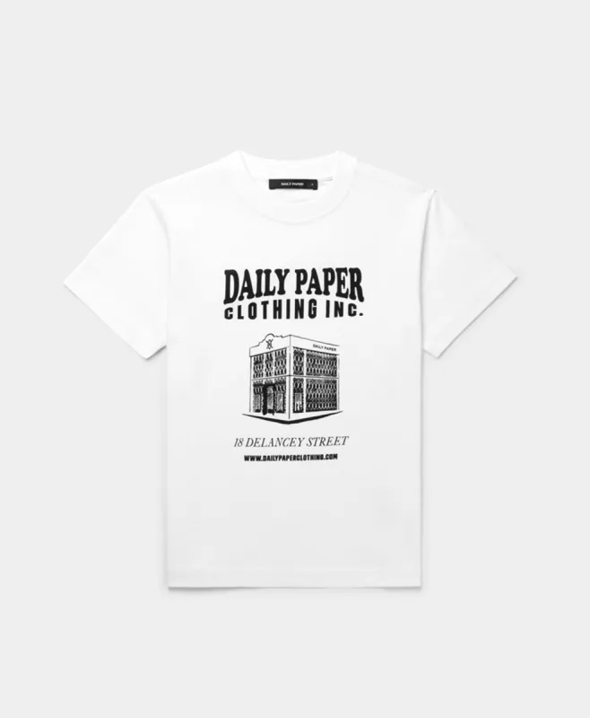 White Namono T-Shirt sold by Daily Paper