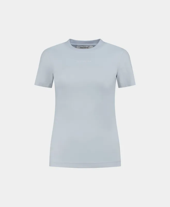 Halogen Blue Logotype Fitted T-Shirt sold by Daily Paper