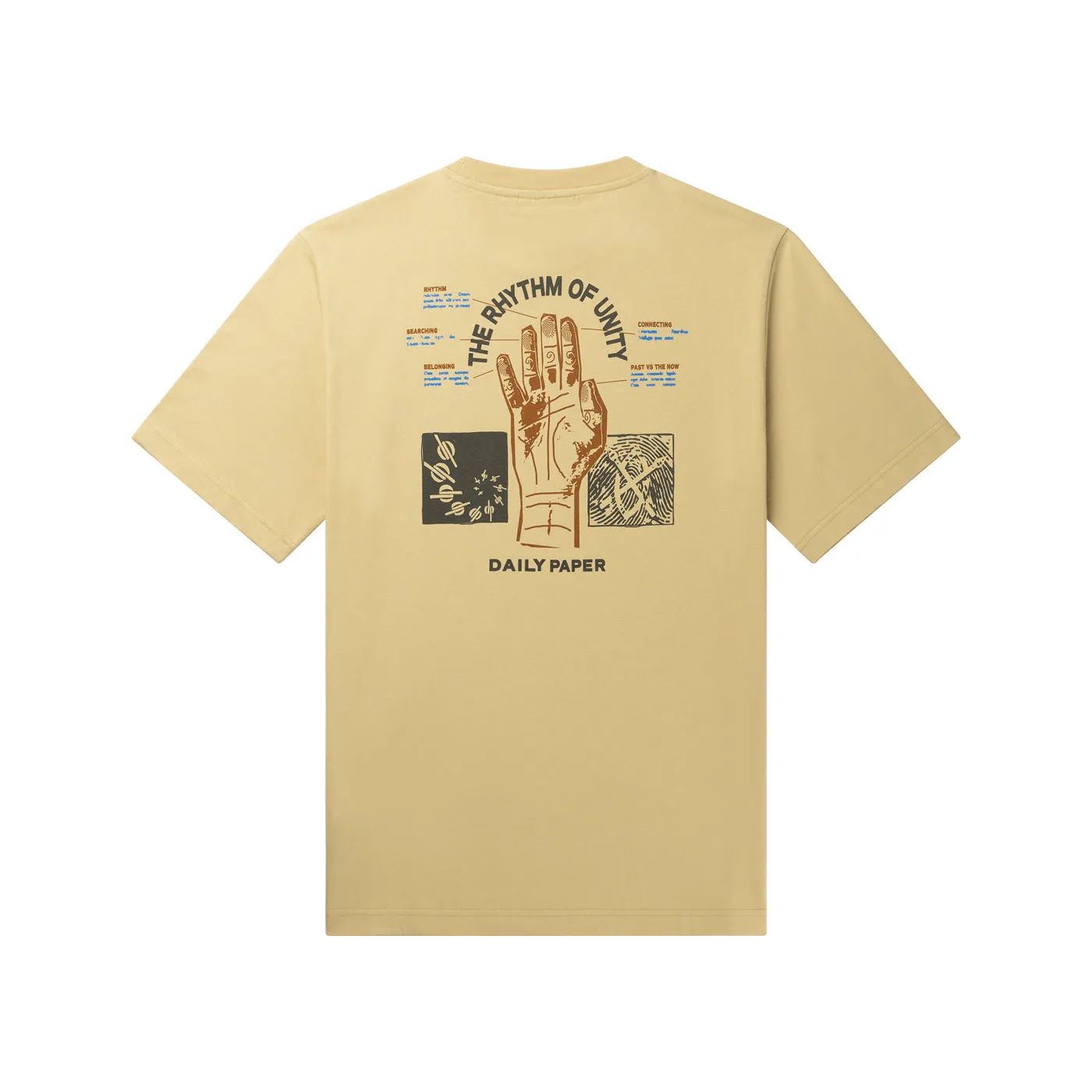 Taos Beige Identity T-Shirt sold by Daily Paper product image thumbnail 5
