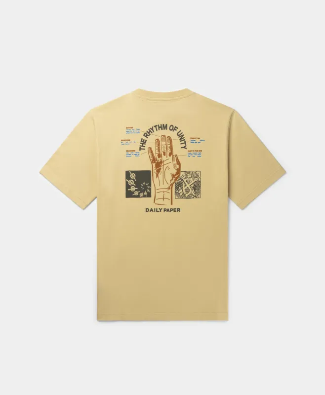 Taos Beige Identity T-Shirt sold by Daily Paper