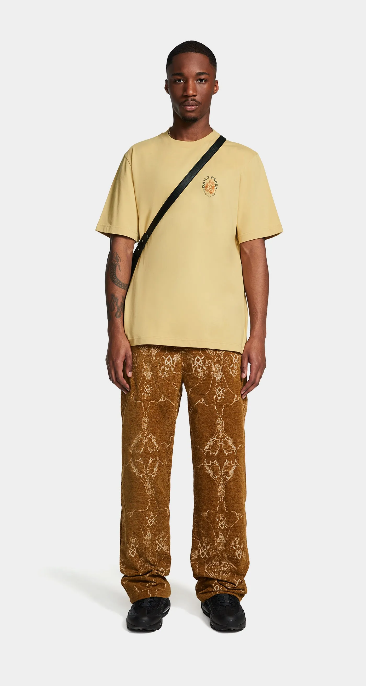 Taos Beige Identity T-Shirt sold by Daily Paper product image thumbnail 4