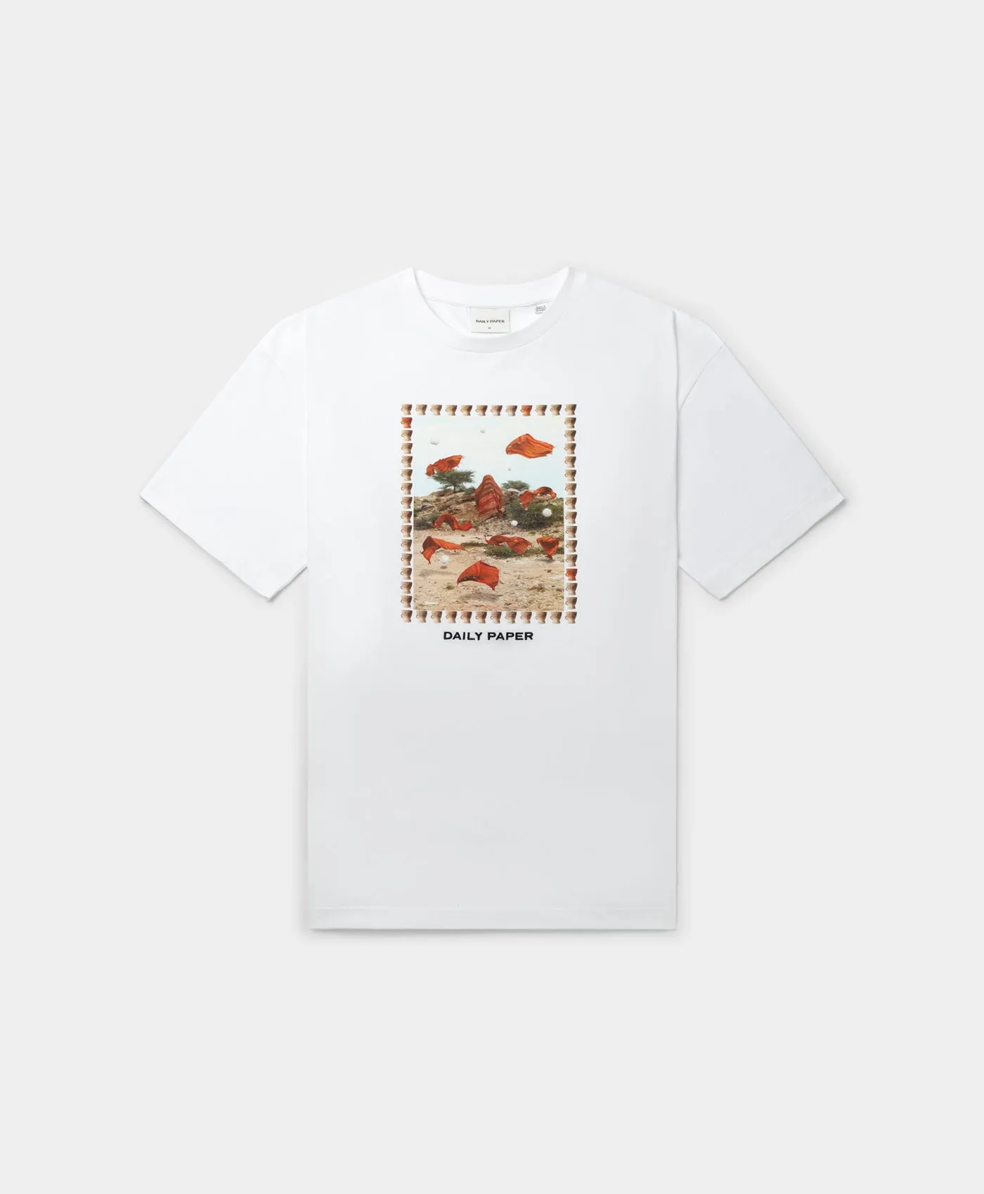 White Oversized Rashad T-Shirt sold by Daily Paper