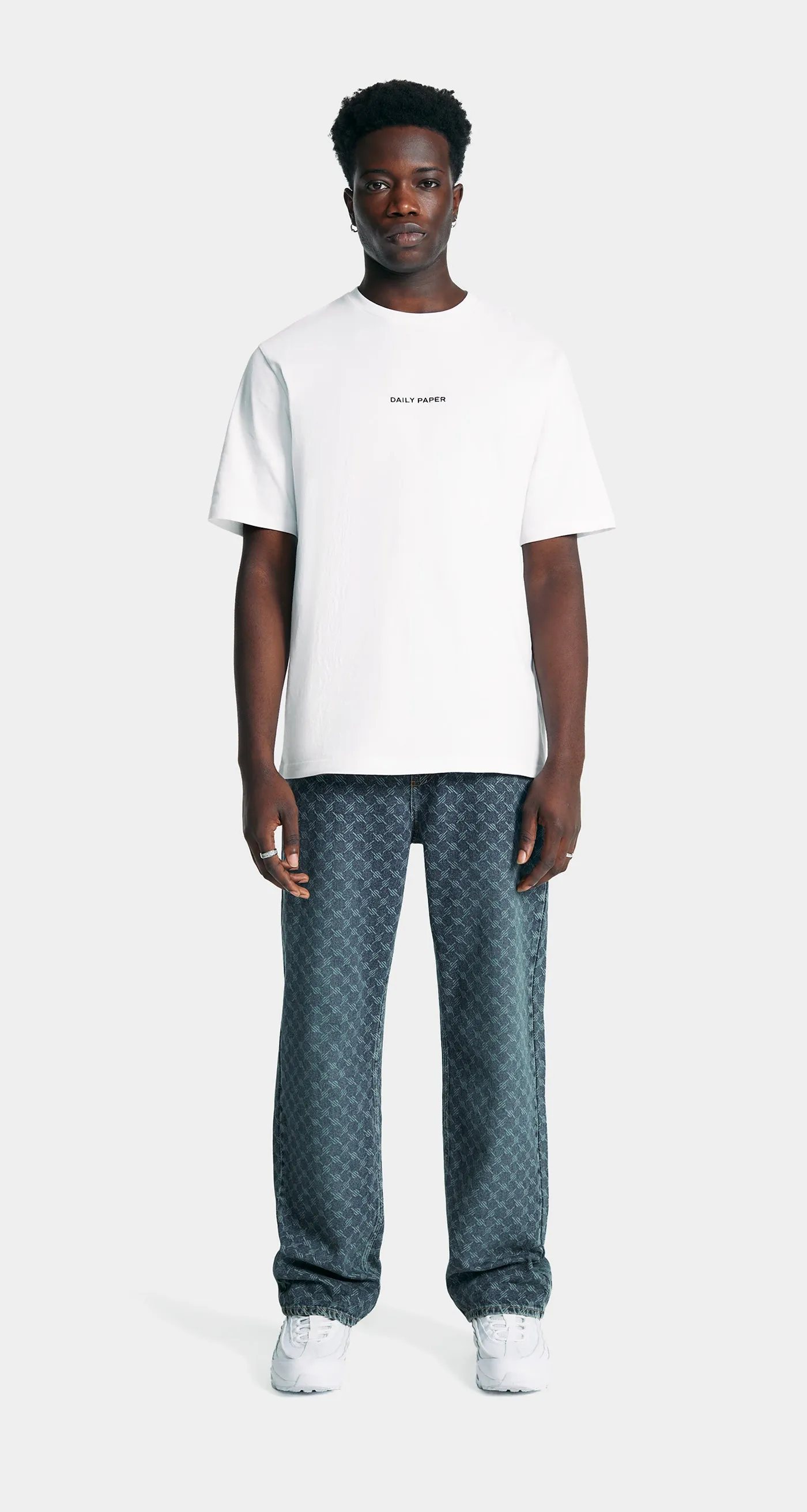 White Shield Crowd T-Shirt sold by Daily Paper product image thumbnail 4