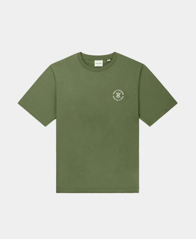 Clover Green Circle T-Shirt sold by Daily Paper