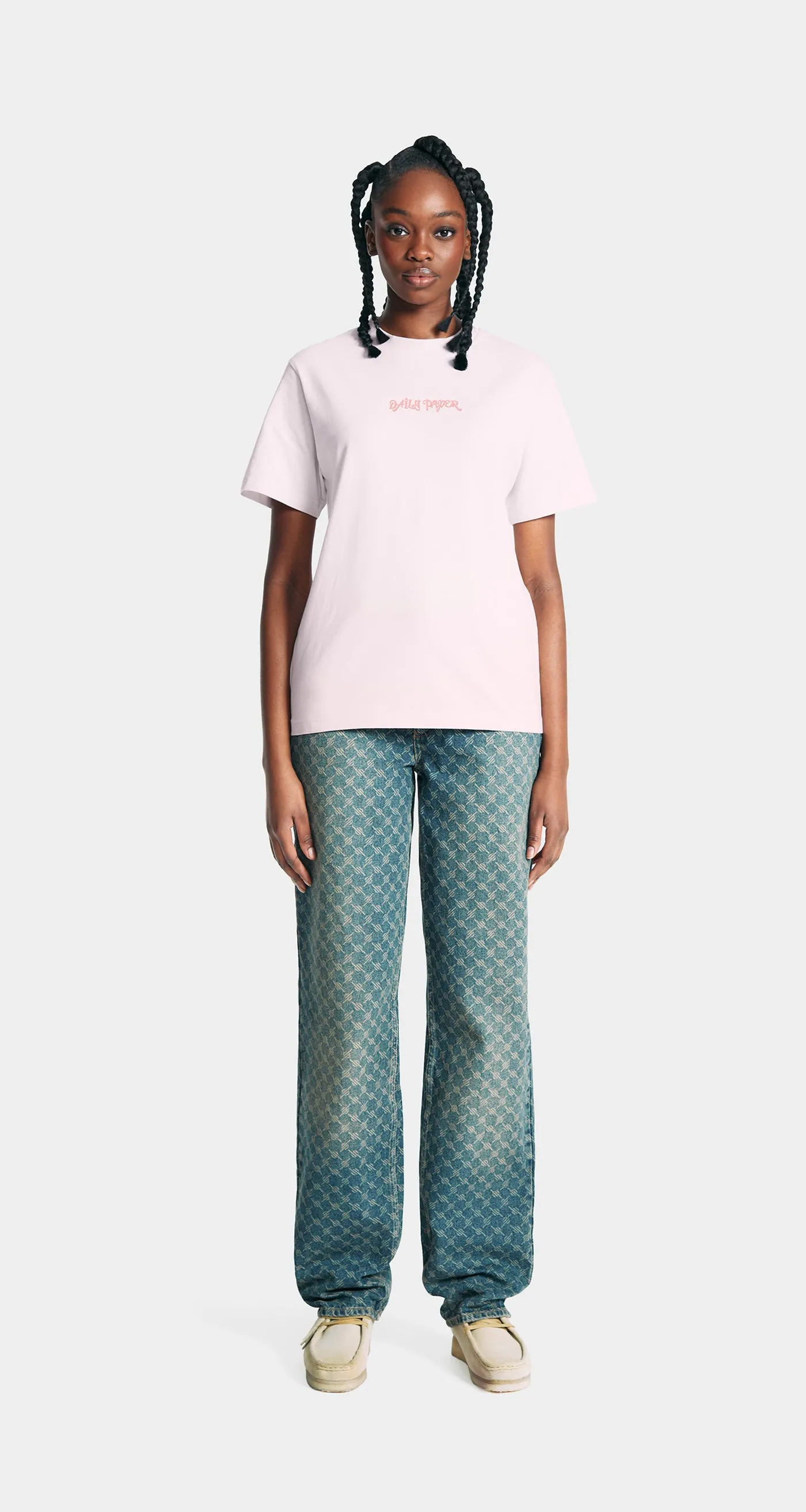 Ice Pink Diverse Logo T-Shirt sold by Daily Paper product image thumbnail 3