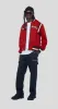 Jester Red Black Peregia Jacket sold by Daily Paper