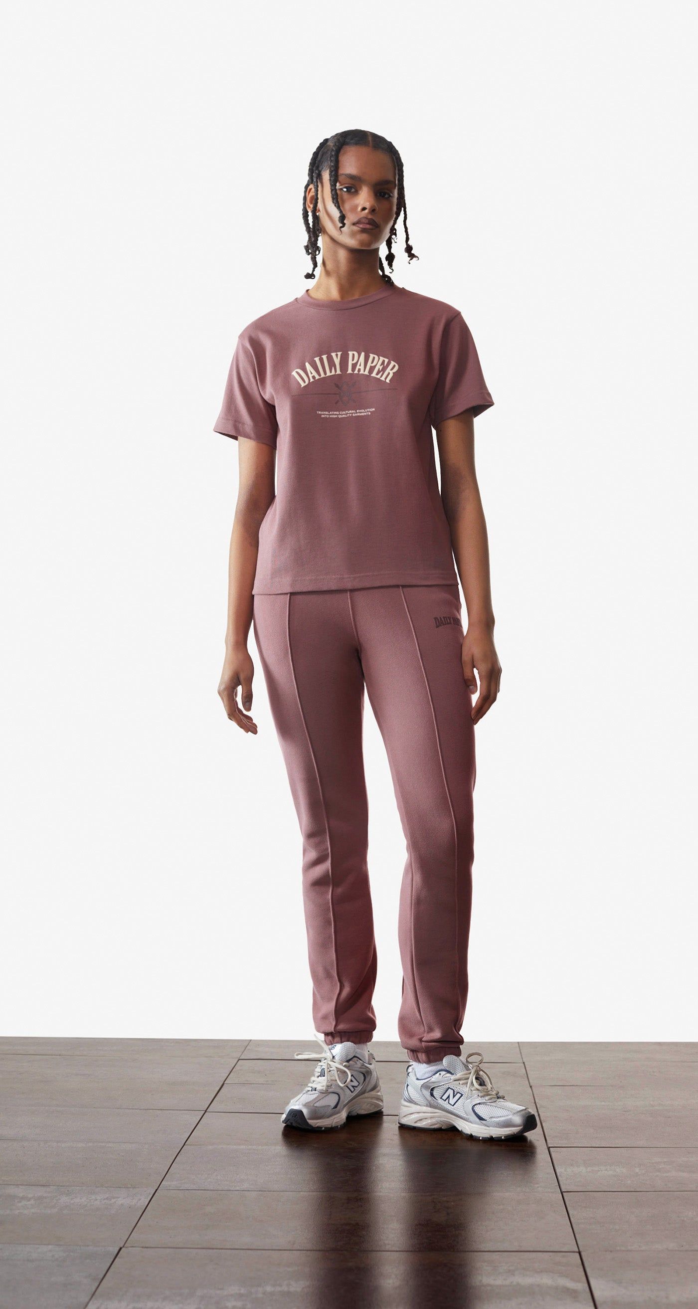 Rose Brown Nolitah T-Shirt sold by Daily Paper product image thumbnail 3