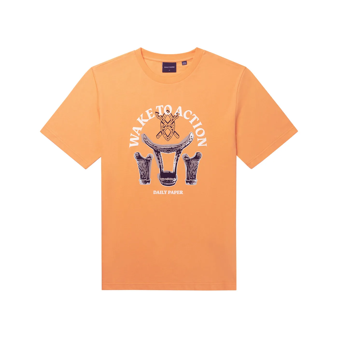 Tangerine Orange Rivo T-Shirt sold by Daily Paper product image thumbnail 5