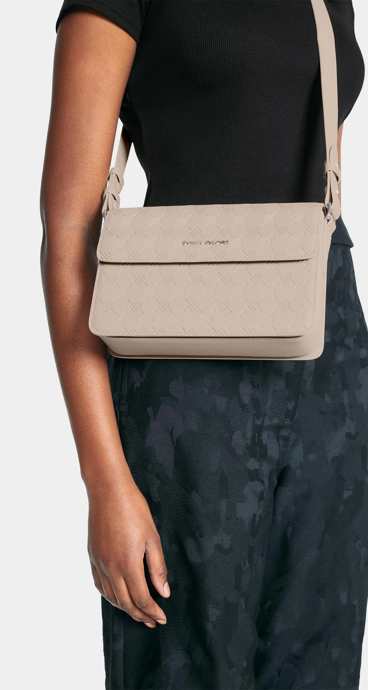 Moonstruck Grey Meru Monogram Bag sold by Daily Paper product image thumbnail 4