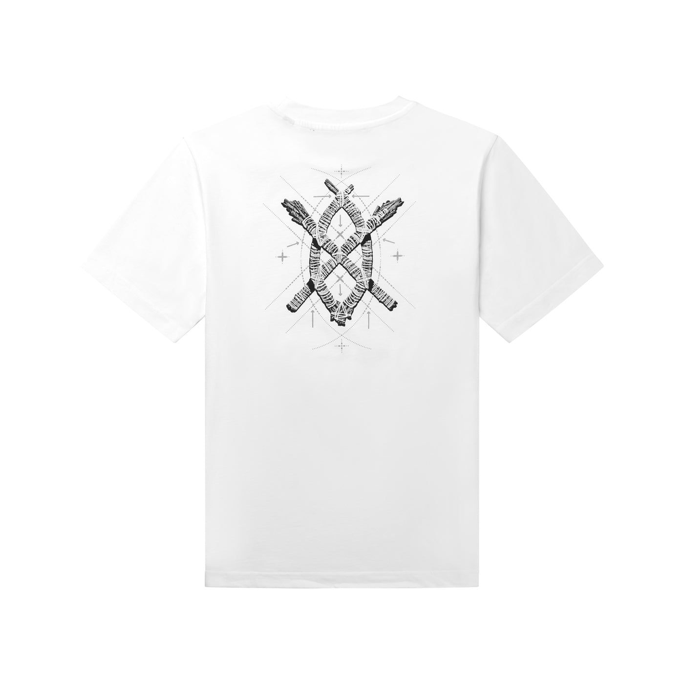 White Raziyah T-Shirt sold by Daily Paper product image thumbnail 5