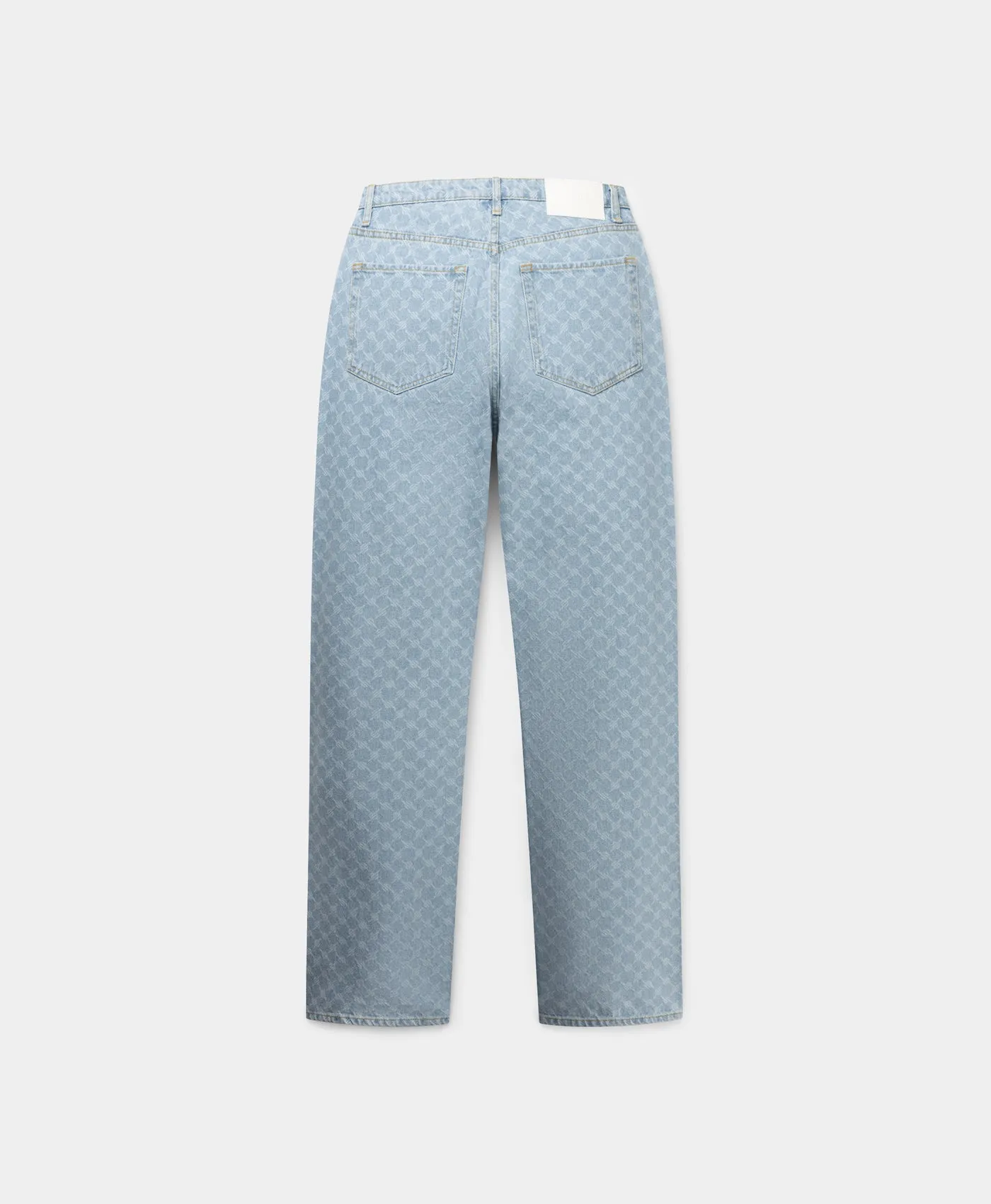 Mid Blue Amba Monogram Relaxed Jeans sold by Daily Paper product image thumbnail 2