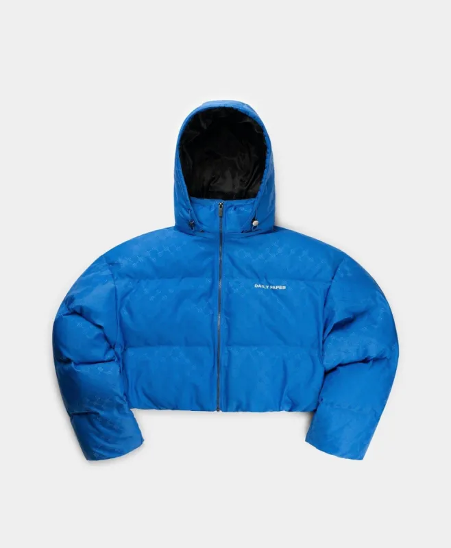 Blue Monogram Nonye Puffer sold by Daily Paper