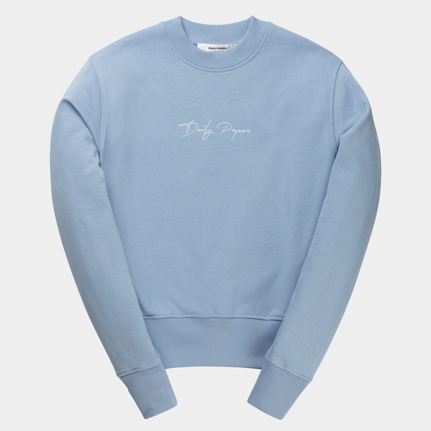 Rainwashed Blue Evvie Sweater Script sold by Daily Paper product image thumbnail 4