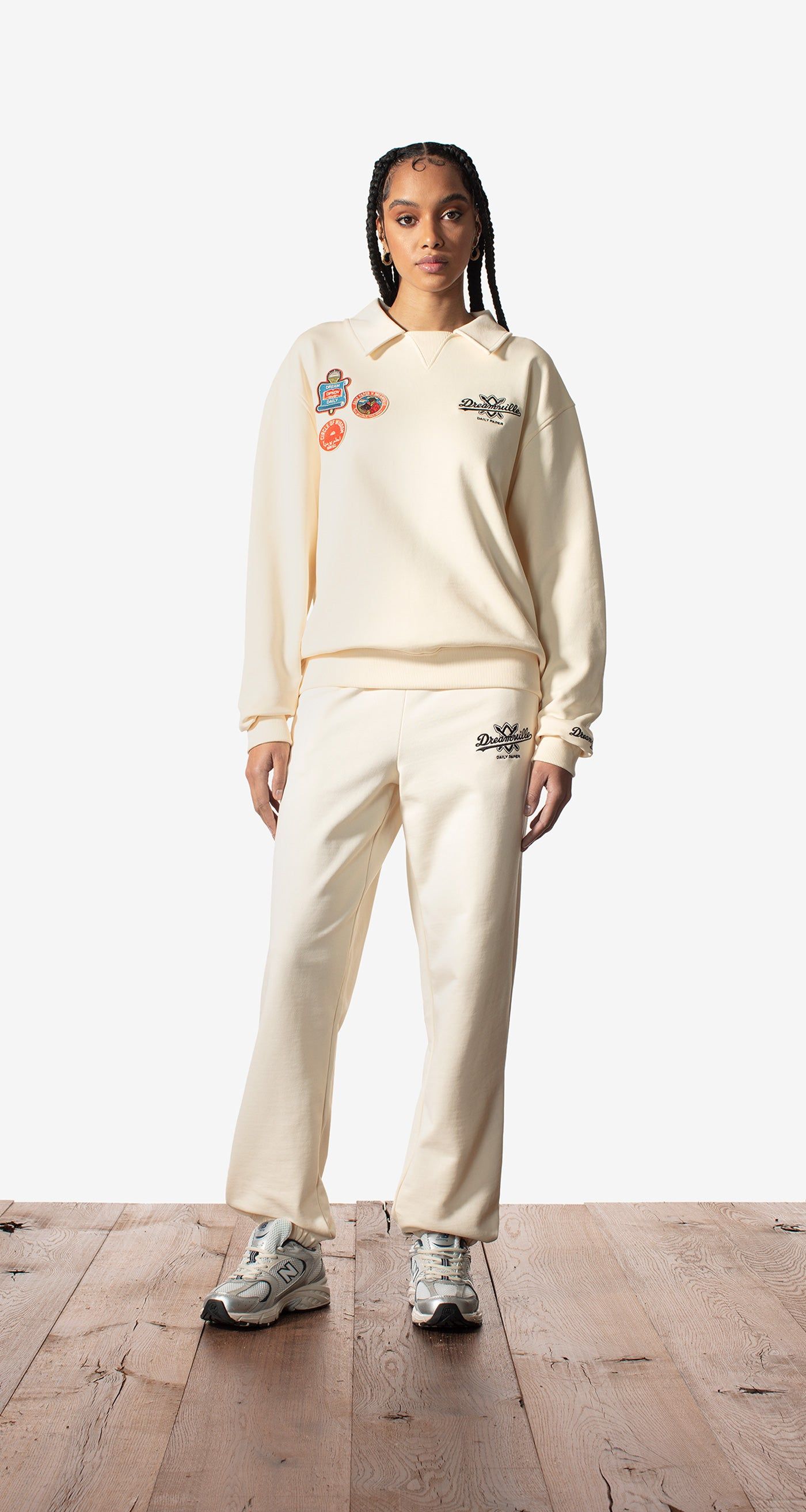 Daily Paper x Dreamville Cream Sweatpants sold by Daily Paper product image thumbnail 5