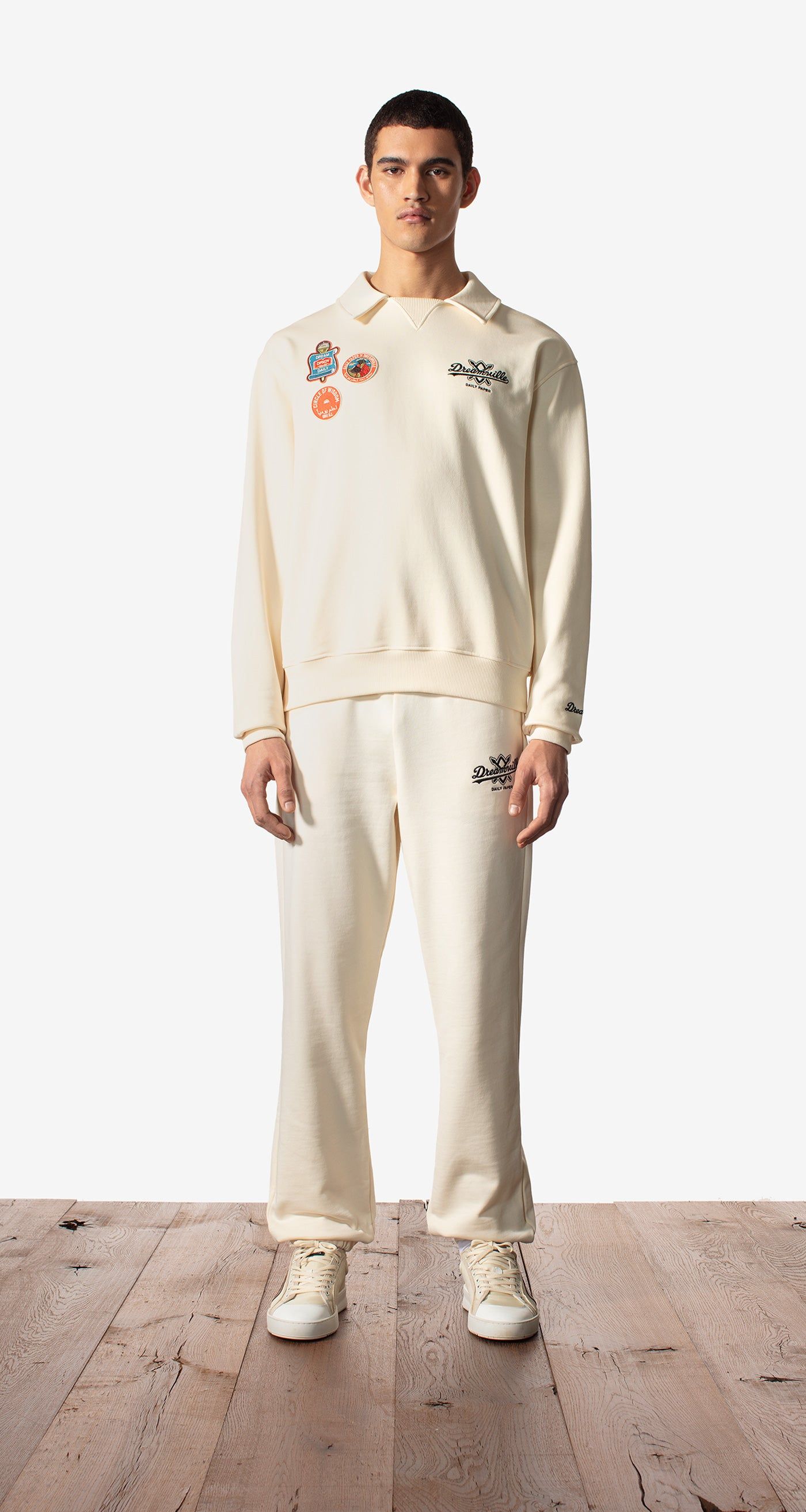 Daily Paper x Dreamville Cream Sweatpants sold by Daily Paper product image thumbnail 3