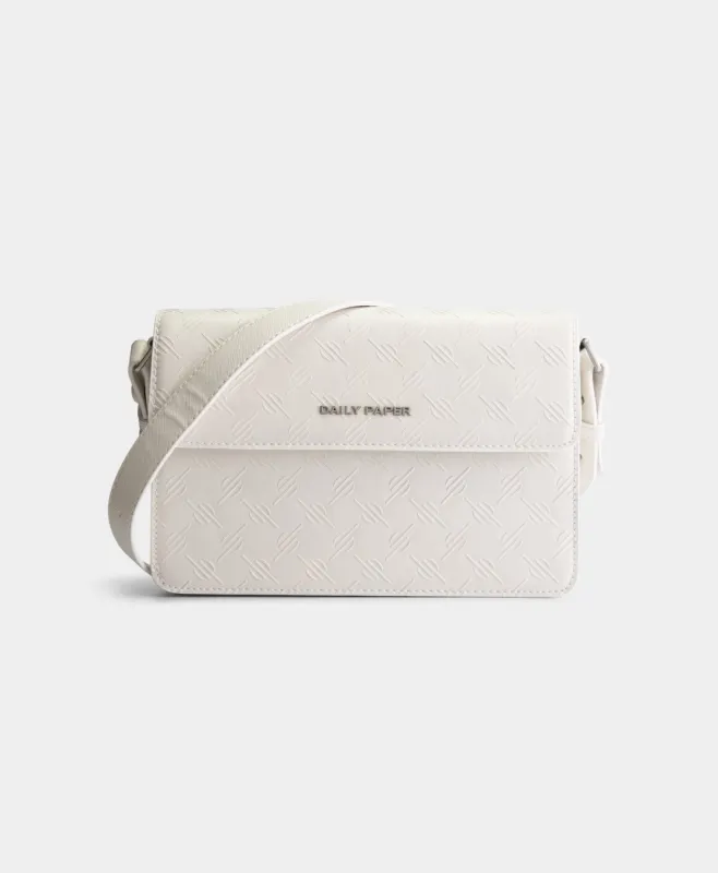 White Meru Monogram Bag sold by Daily Paper